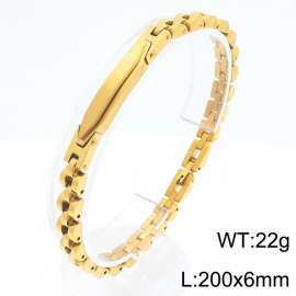 Stainless Steel Gold-plating Bracelet