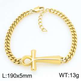 Stainless Steel Gold-plating Bracelet