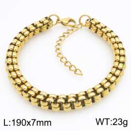 Stainless Steel Gold-plating Bracelet