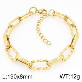 Stainless Steel Gold-plating Bracelet