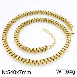 SS Gold-Plating Necklace