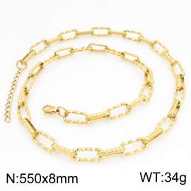 SS Gold-Plating Necklace