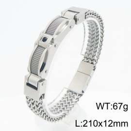 Stainless steel men's bracelet