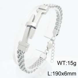 Stainless steel jewelry personalized design bracelet