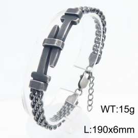 Stainless steel jewelry personalized design bracelet