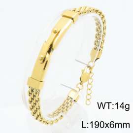 Stainless steel jewelry personalized design bracelet