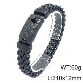 Men's stainless steel cast bracelet fashion jewelry