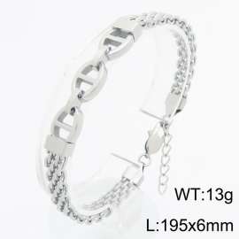 Fashion stainless steel jewelry men's bracelet