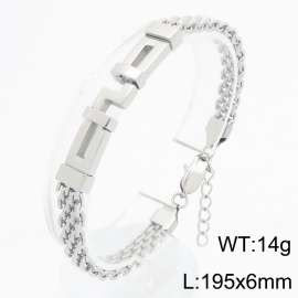 Fashion stainless steel jewelry men's bracelet
