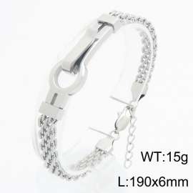 Fashion stainless steel jewelry men's bracelet
